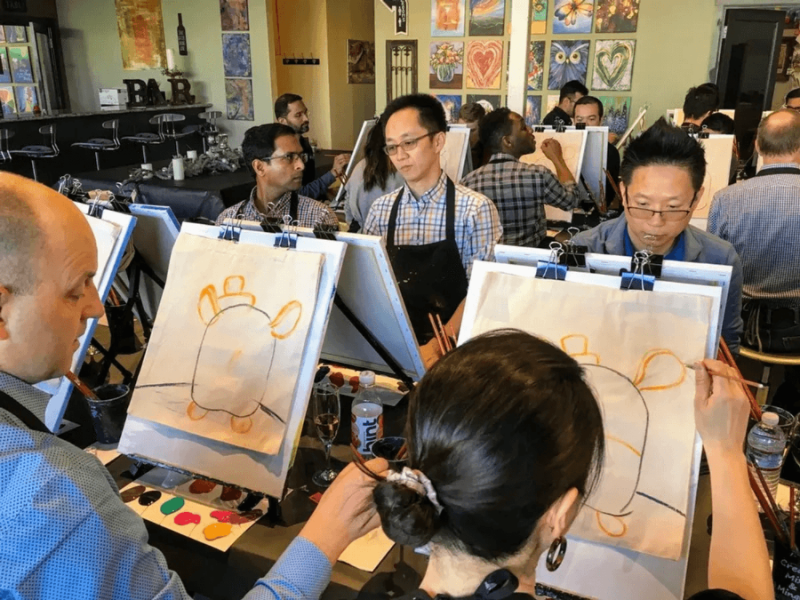 Virtual Tote Bag Painting – A Fun Art Experience - Gallery image