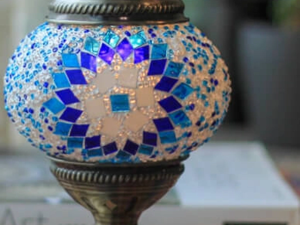 Turkish Mosaic Lamp Crafting (Instructor Travels)