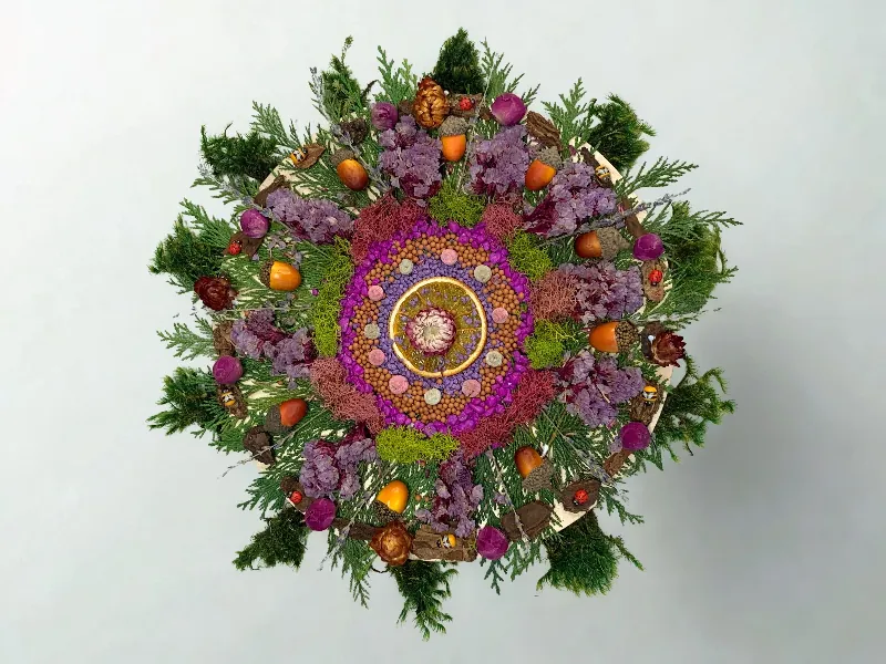 Earth Day Nature Mandala: TeamBuilding Workshop - Gallery image