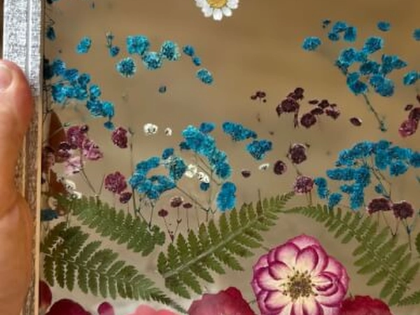 Pressed Flower Frame Artistry (Instructor Travels)