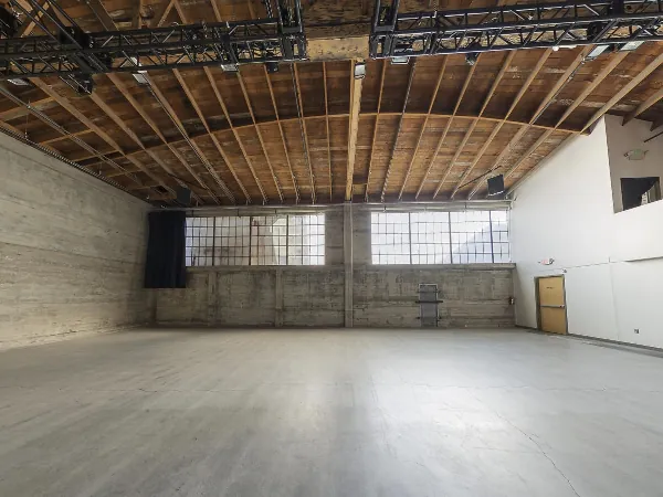 Industrial Event Studio with Motorized Grid - Anniversary in San Francisco - Featured image