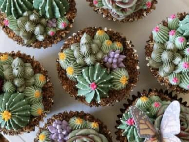 Buttercream Cupcake Decorating Workshop: Succulent Design - Gallery image