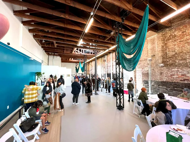 Event Space with Exposed Brick for Events in North Beach - Gallery image