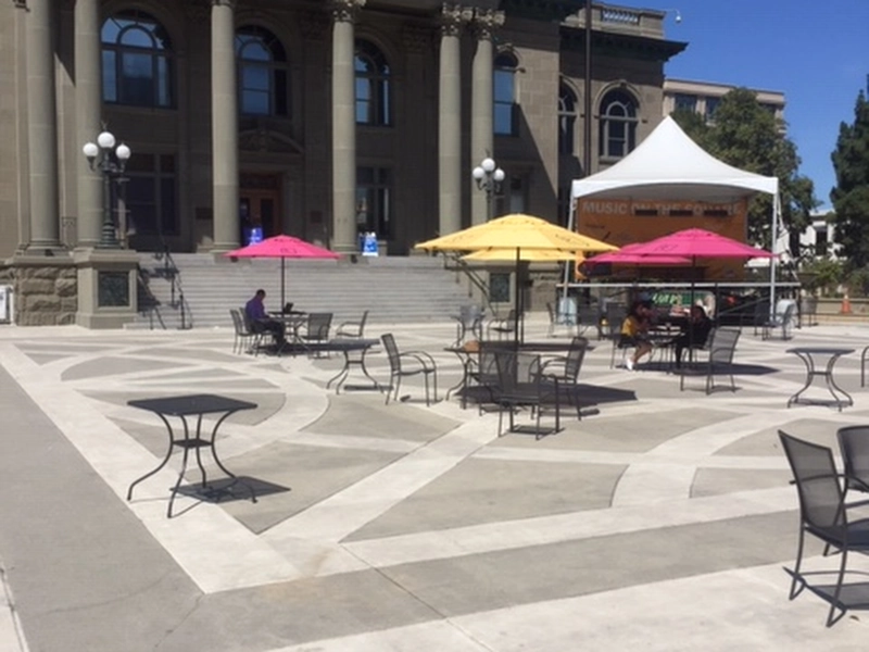 Downtown Mountain View scavenger-style treasure hunt for corporate teams.