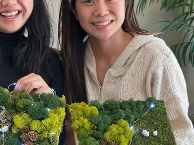 Moss Wall Art Creation Workshop (Instructor Travels) Experiences - Featured
