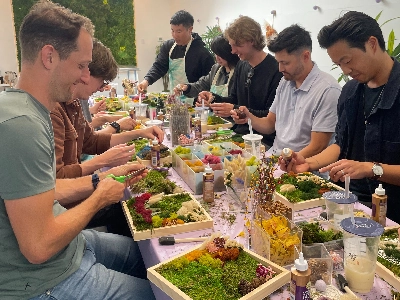 Grow Together: Moss Wall Art Workshop Experiences - Featured