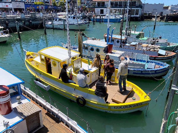 Exclusive Golden Gate Voyage on Historic Yellow Boat