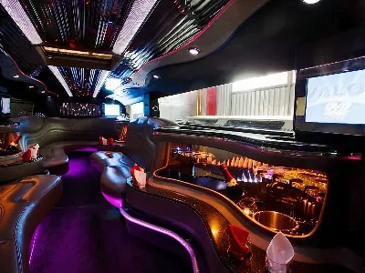 Luxury Pink Hummer Party Experience Venues in San Francisco - Featured