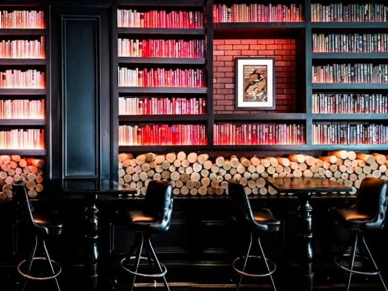 Sophisticated Literary-Themed Cocktail Venue - Gallery image