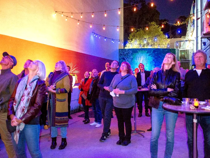 Event Space with String Lights for Events in Montclair - Gallery image