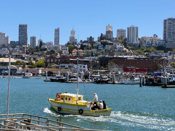Exclusive Golden Gate Voyage on Historic Yellow Boat